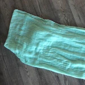 Sea foam green infinity scarf
